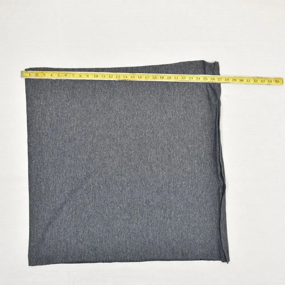 Lululemon Women's Cape Cardigan Sweater Solid Button Polyester Gray One Size
